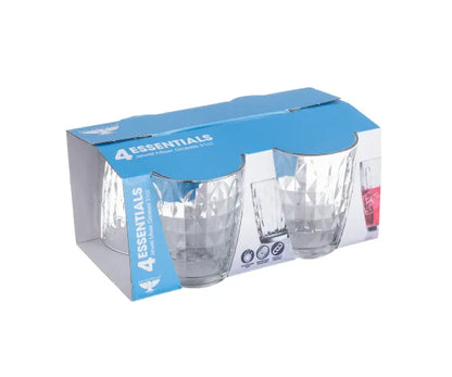 Lot de 4 verres hauts Essentials Jewel 38cl – Le service de verres parfait