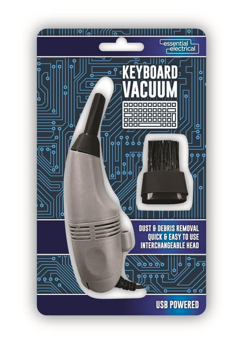 Efficient Keyboard Vacuum - Keep Your Workspace Tidy and Crumb-Free