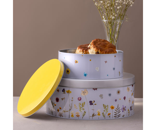 Botanics Set of 2 Cake Tins Stylish Kitchen Storage