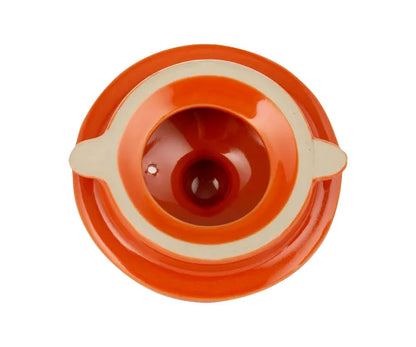 Sublimez votre thé avec notre théière 6 tasses orange brûlé