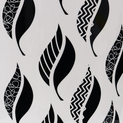 Corbeille à papier élégante en marbre et plastique - Blanc/Rose | Décoration chic pour bureau et maison.