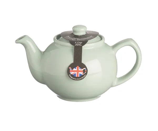 Exquisite Mint 2-Cup Teapot: Elegant Ceramic Teapot for Perfect Pouring
