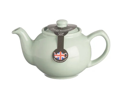 Exquisite Mint 2-Cup Teapot: Elegant Ceramic Teapot for Perfect Pouring