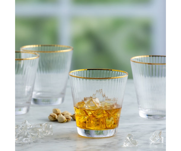 Roma Mixer Glasses Set of 2 34cl Elegant Glassware for Cocktails