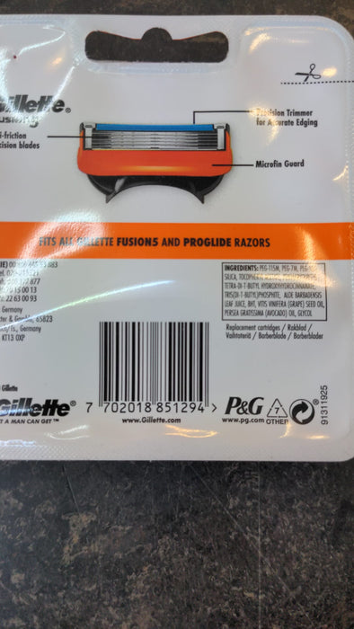 Replacement Blades for Gillette Fusion5 and Proglide Razors