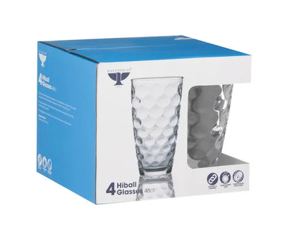 Essentials Disco Super Hiball Lot de 4 verres 48 cl Verrerie de haute qualité