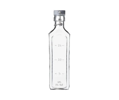 Découvrez la nouvelle bouteille polyvalente à fermeture mécanique 0,6 litre | Idéale pour conserver la fraîcheur.