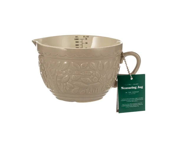 Pichet doseur 1 litre en forme de forêt - Indispensable pour une cuisine fonctionnelle et élégante.