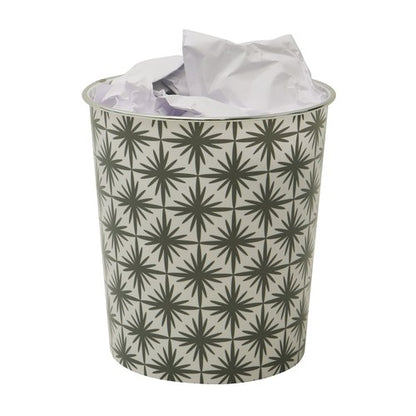 Corbeille à papier Geo en plastique efficace, Gris/Blanc - Gardez votre espace propre et écologique.