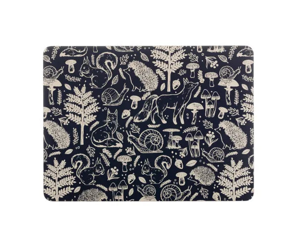 Optimisez votre expérience culinaire avec notre ensemble de 8 sets de table et sous-verres Woodland.