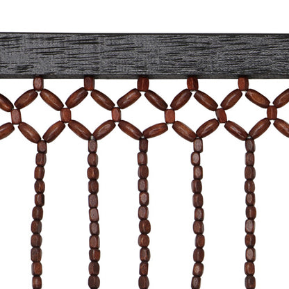 Rideau de porte perlée Toscane - Motif flèche | Environ 90x180cm | Décoration bohème pour la maison et le bureau