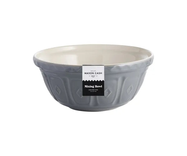Améliorez votre cuisine avec le saladier Colour Mix S12 gris de 29 cm.