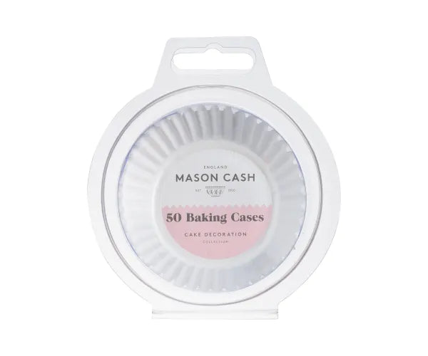Magnifique lot de 50 caissettes à cupcake blanches pour sublimer vos pâtisseries