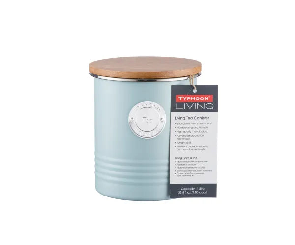 BOÎTE À THÉ LIVING BLEUE 1 LITRE