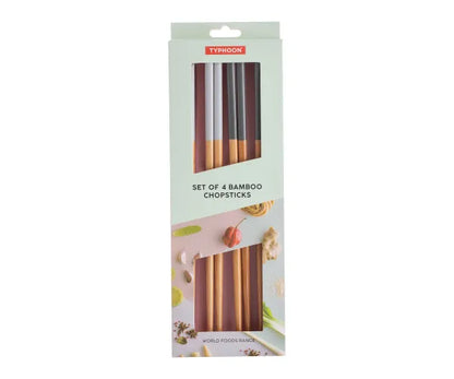Produits Alimentaires Authentiques du Monde : 4 Paires de Baguettes pour Chaque Expérience Culinaire.