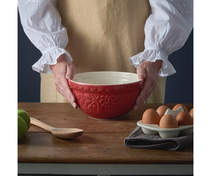 Saladier In The Forest S30 H/Hog Rouge 21cm - Charme Rustique pour Votre Cuisine.