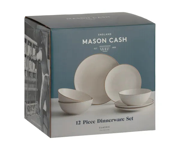 Améliorez votre expérience culinaire avec notre Service de Table Classique Crème 12 pièces.