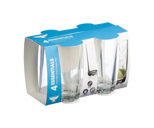Ravenhead Essentials Hobnobs Lot de 4 Grands Verres 30cl