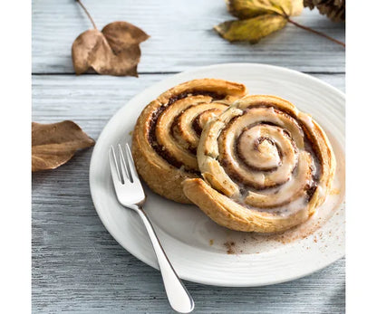 Coffret cadeau de 6 fourchettes à pâtisserie en acier inoxydable 18/0 de qualité supérieure.