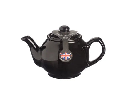 Théière noire élégante 2 tasses - Accessoires à thé stylés