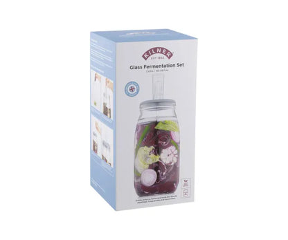 Kilner Kit de Fermentation en Verre 3 Litres