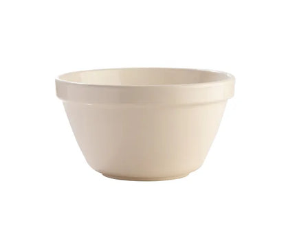 Moule à pudding blanc authentique S18 22cm - Un classique essentiel pour votre cuisine.