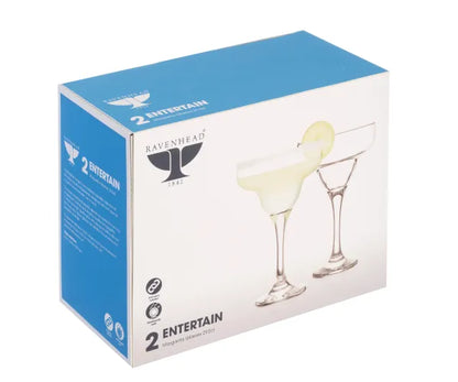 Lot de 2 verres à Margarita Entertain 29,5cl - Parfaits pour les cocktails !