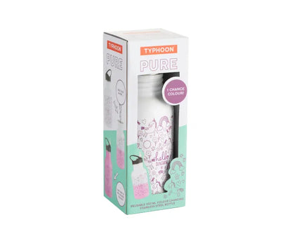 la bouteille Pure Kids Colour Change Hello 550 ml – Restez hydraté(e) avec style.