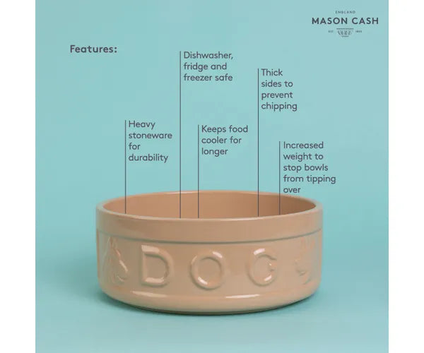 Gamelle pour chien personnalisée en canne 25cm - Solution d'alimentation unique pour animaux.