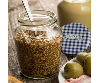 Sublimez votre cuisine avec notre pot en verre torsadé incurvé de 260 ml.