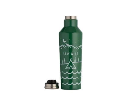 Pure Stay Wild Double Wall Bottle 500ml - Insulated Stainless Steel Drinkware