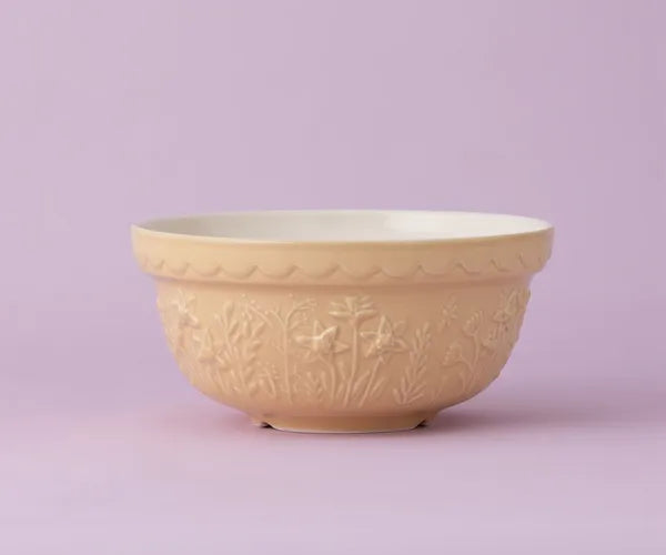 Dans Le Pré S24 Bol Mélangeur Tulipe 24cm | Design Floral Élégant pour une Décoration de Cuisine Stylée.
