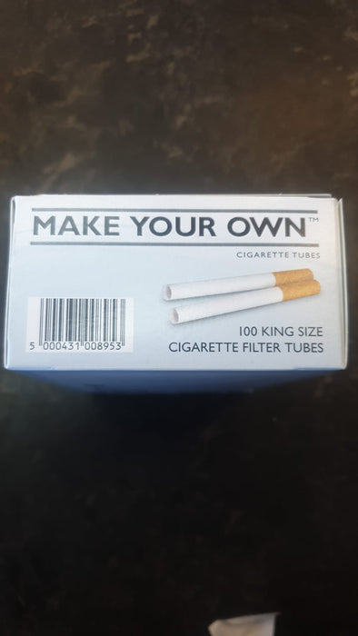 Premium Quality 100 King Size Cigarette Filter Tubes Enhance Your Smoking Experience
