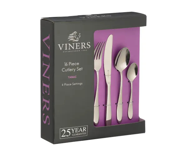 Sublimez Votre Expérience Culinaire avec le Coffret Couverts 16 Pièces Tabac 18/0.