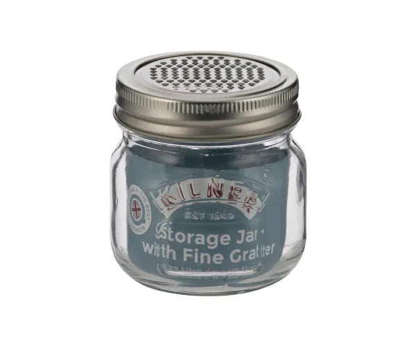 Versatile Storage Jar with Fine Grater Lid - 0.25 Litre | Organize and Grate Effortlessly.