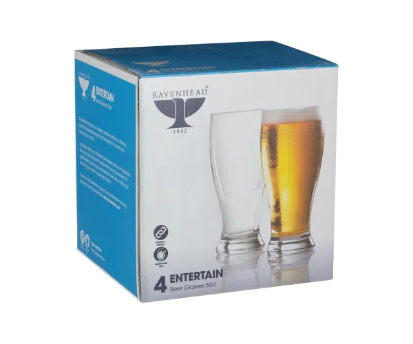 Coffret 4 verres à bière Entertain 53cl