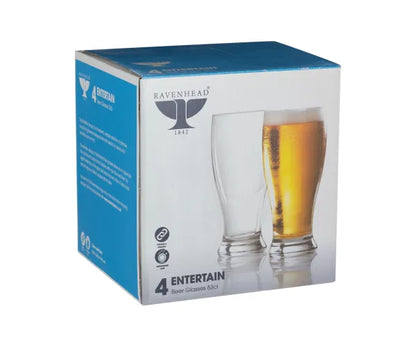 Coffret 4 verres à bière Entertain 53cl