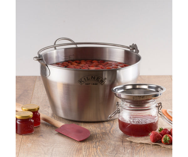 Marmite à Conserves en Acier Inoxydable 8 Litres | Ustensile de Cuisson Durable pour la Mise en Conserve à Domicile.