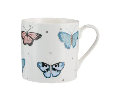 Mugs assortis Fly Away en porcelaine fine - 400 ml
