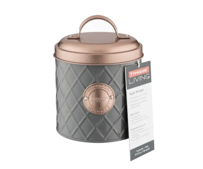 Boîte de Rangement à Sucre Henrik Copper Lid : Une Organisation de Cuisine Élégante.