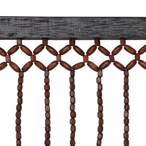 Rideau de porte en perles Toscane - Motif diamant 90x180cm | Décoration d'intérieur élégante.