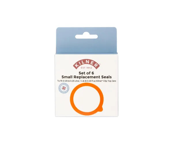 Get a Pack of 6 Rubber Seals 0.125 Litre for Your Needs .