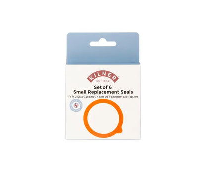 Get a Pack of 6 Rubber Seals 0.125 Litre for Your Needs .