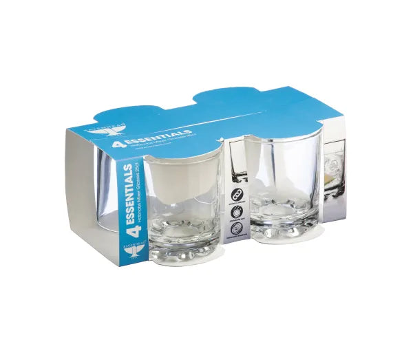 Ravenhead Essentials Hobnobs Lot de 4 verres mélangeurs 25cl