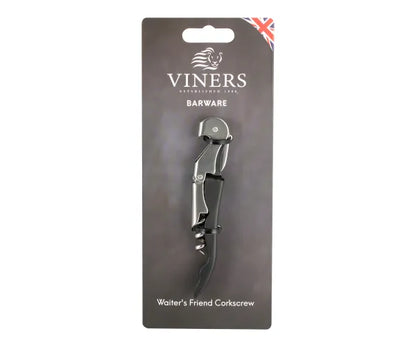 Accessoires de bar efficaces : Tire-bouchon sommelier à 2 niveaux pour un service impeccable.