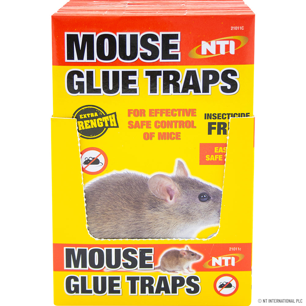 Get Rid of Rodents Fast with 2pk Mouse Glue Traps