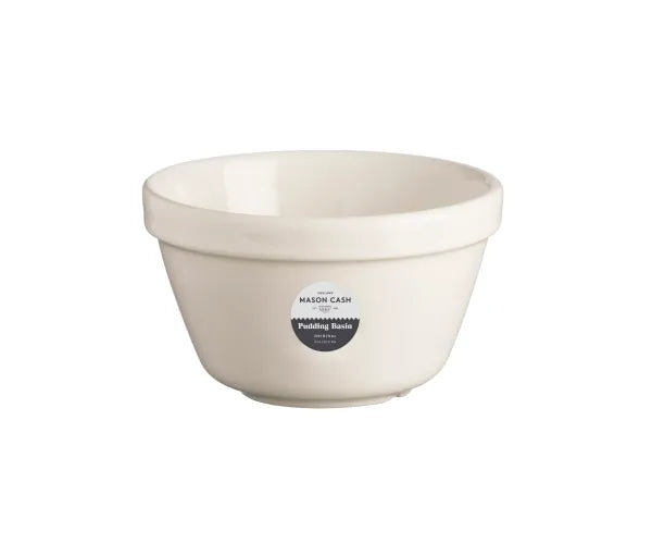 Véritable bassine à pudding blanche S36 de 16 cm - Un classique de la cuisine.