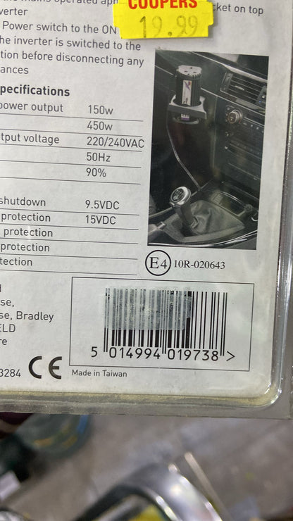 Efficient 150W Compact Can Power Inverter Your On-the-Go Power Solution