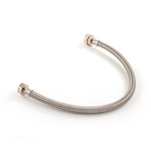 Raccords flexibles tressés pour robinet, 22mm x 3/4" x 300mm