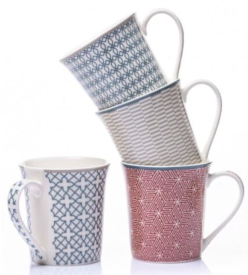 DUNLEVY MUG NUVO ASSORTED DESIGNS- 13OZ